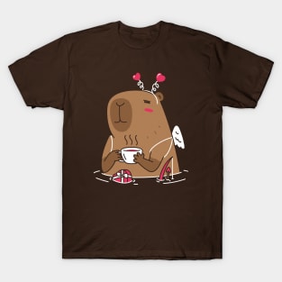 Cupid Capybara T-Shirt